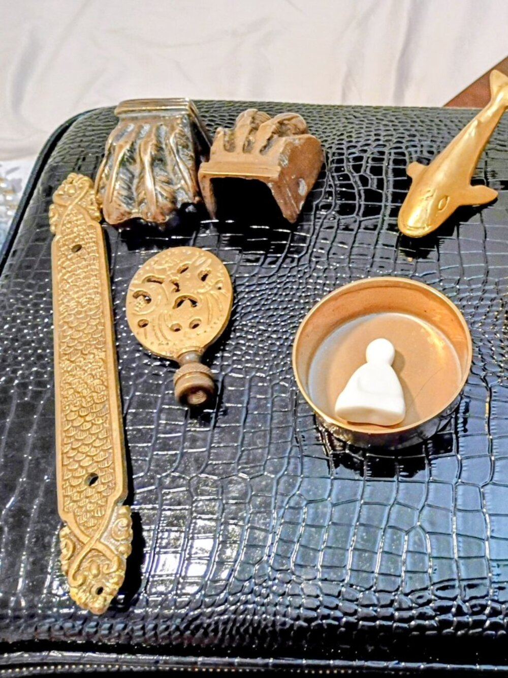Various Brass Collectibles Collection (Vintage Rings not included)